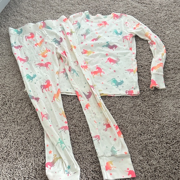 Unicorn pajamas Gap size 10 - Picture 1 of 5